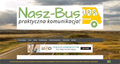 Desktop Screenshot of nasz-bus.pl